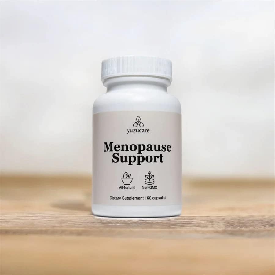 Menopause Support | Menopause Supplements for Women| for Night Sweat Relief and Hot Flash Relief | Hormone Balance for Women | All-Natural & Non-GMO Herbs | 60 Veggie Capsules