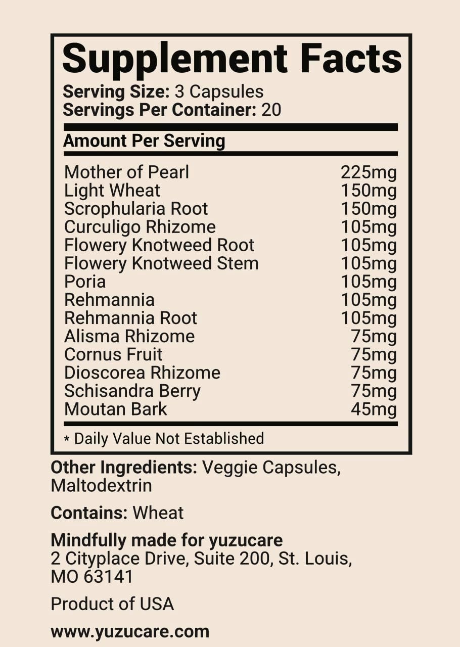 Menopause Support | Menopause Supplements for Women| for Night Sweat Relief and Hot Flash Relief | Hormone Balance for Women | All-Natural & Non-GMO Herbs | 60 Veggie Capsules